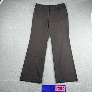 Apt. 9 Curvy Fit Pants Gray Womens Size 8 Casual Classic Office